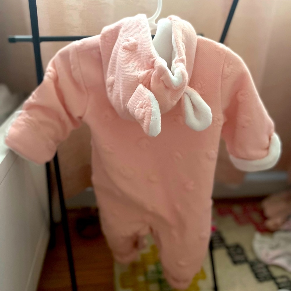 Pink winter jacket